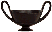 High handled kantharos